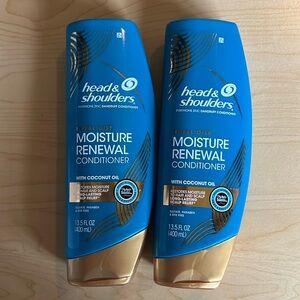 2 x Head & Shoulders Royal Oils Moisture Renewal Dandruff Conditioner Exp 05/20
